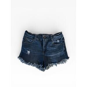Refuge Distressed Denim Cutoff Shorts – Size 6